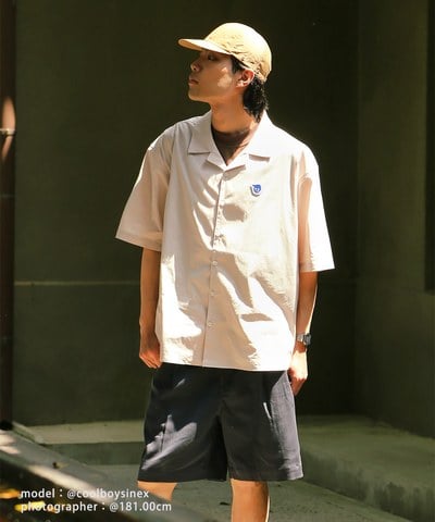 小P社長開領短袖襯衫